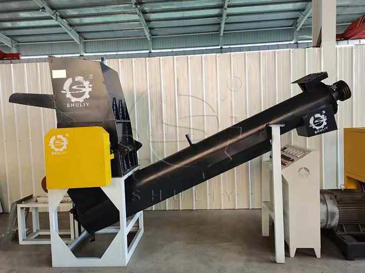 plastic scrap crusher machine