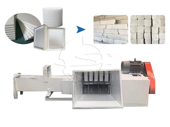 foam compactor machine