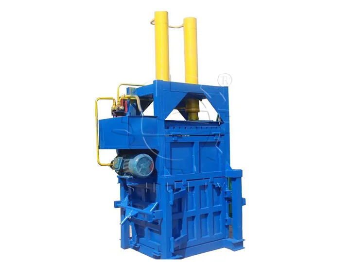 PET bottle baling press machine