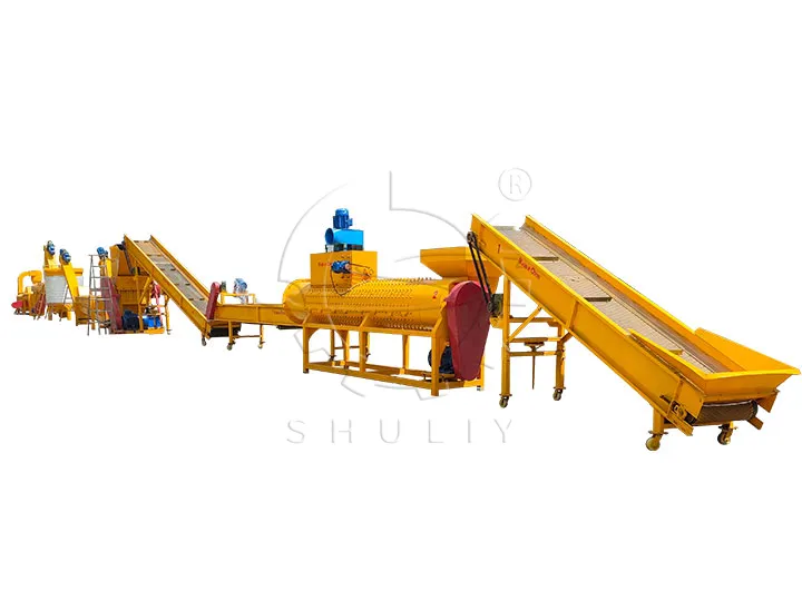 PET recycling machine