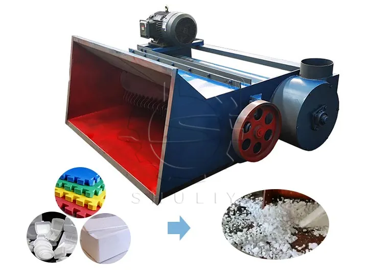 foam crusher machine