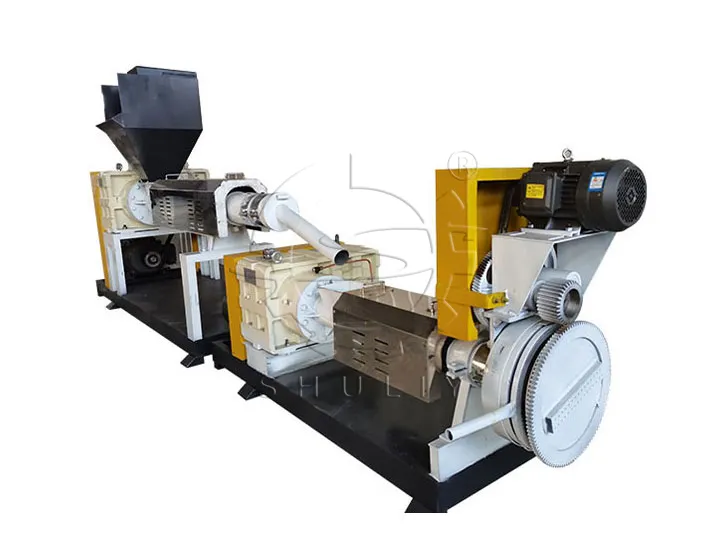 plastic recycling granulator machine