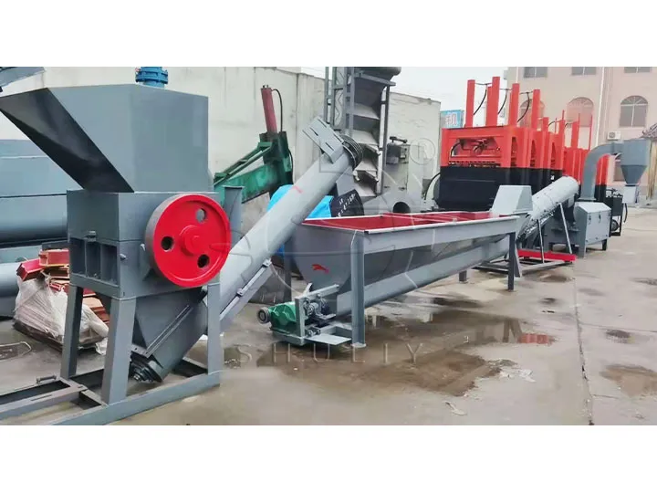 PET bottle recycling line