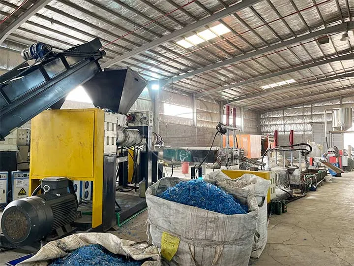 PVC pelletizing line