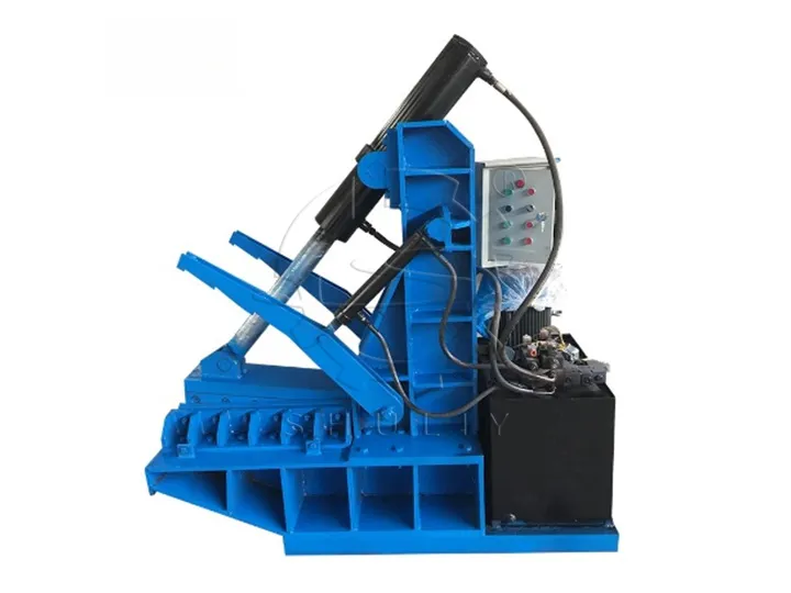 hydraulic tire cutter