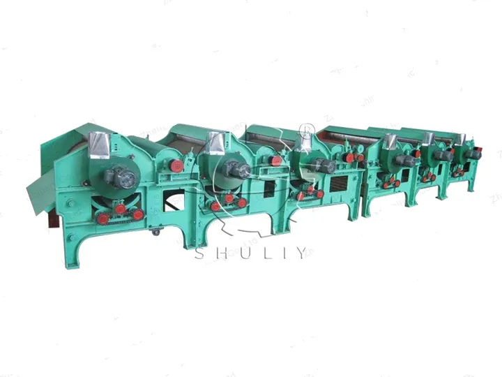 polyester fiber opening machine