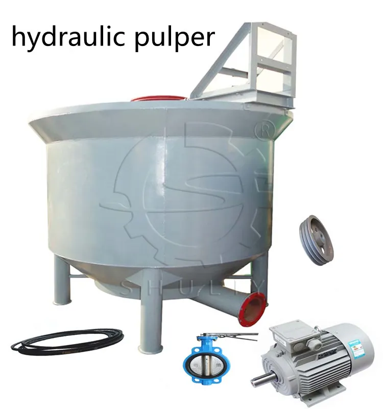 paper pulping machine for egg tray production