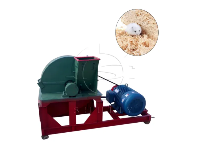 máquina de aparar madeira