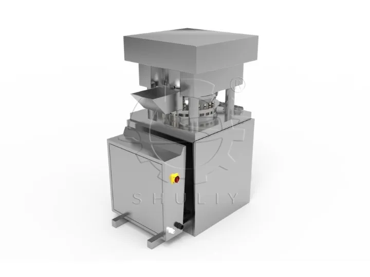 rotary shisha charcoal press machine