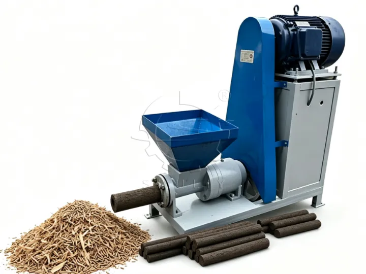 charcoal briquette machine
